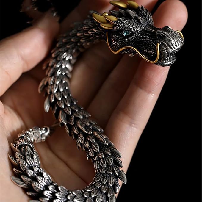 Bracelet dragon en Acier Inoxydable vintage-RDC