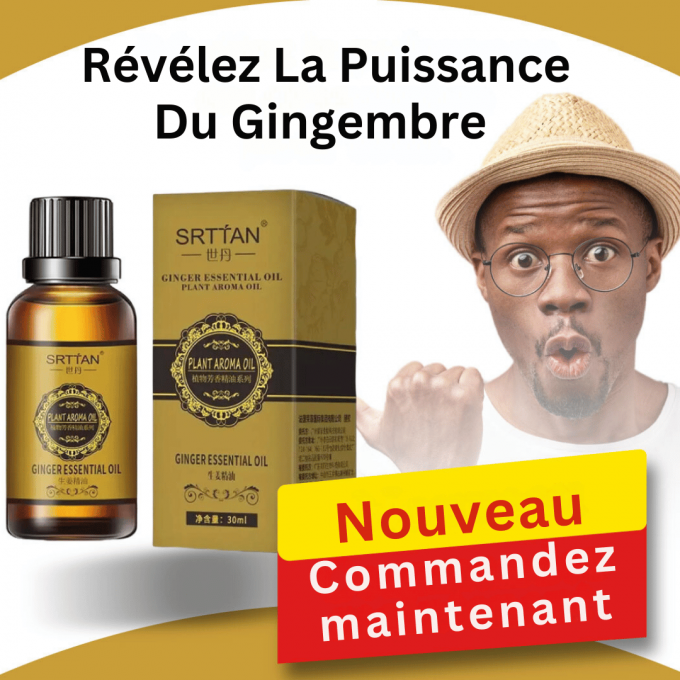 Huile de Gingembre Drainage du Ventre,Belly Drainage Ginger Oil-GNK