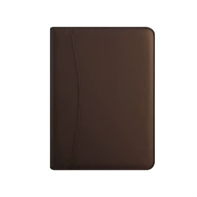 Carnet de notes professionnel en cuir verrouillable
