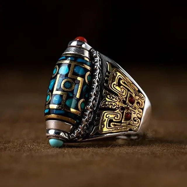 Bague dragon rotative-COD